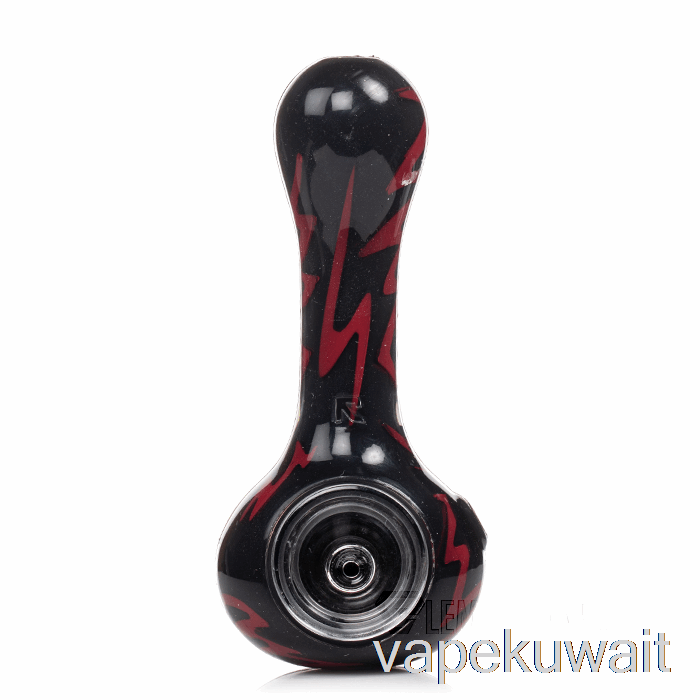 EYCE Oraflex Switchback ملعقة سيليكون أسود / أحمر Vape Pod Kits